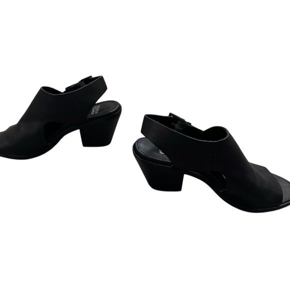 Eileen Fisher Glance Vacchetta Leather Slingback Sandals Size 6.5 - Picture 6 of 8